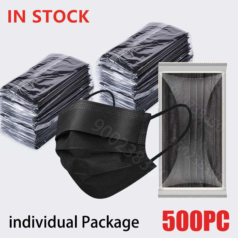 Disposable Surgical Mask - Masker Wajah dewasa, 500 buah masker