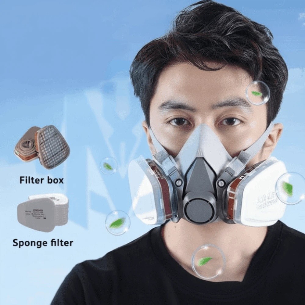 Respirator Half Face - Dapat digunakan kembali ‌ Respirator Profesional