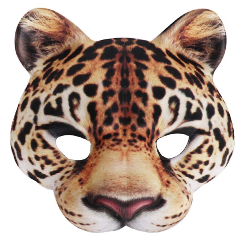 Respirator Half Face - Topeng Macan Tutul Topeng Pesta Topeng