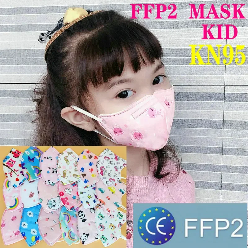 Kn95 Respirator Mask - FFP2 masker CE KN95 Anak anak-anak