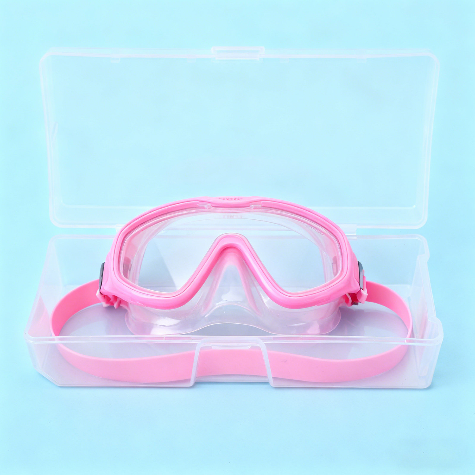 Mask Case Hard Shell - Kotak Penyimpanan Masker Snorkel, Pelindung Kacamata