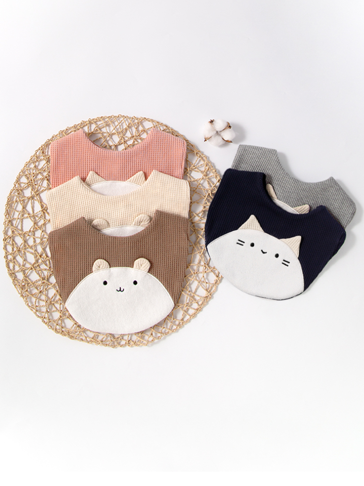 Kids Face Mask - 2 buah celemek bayi kucing beruang