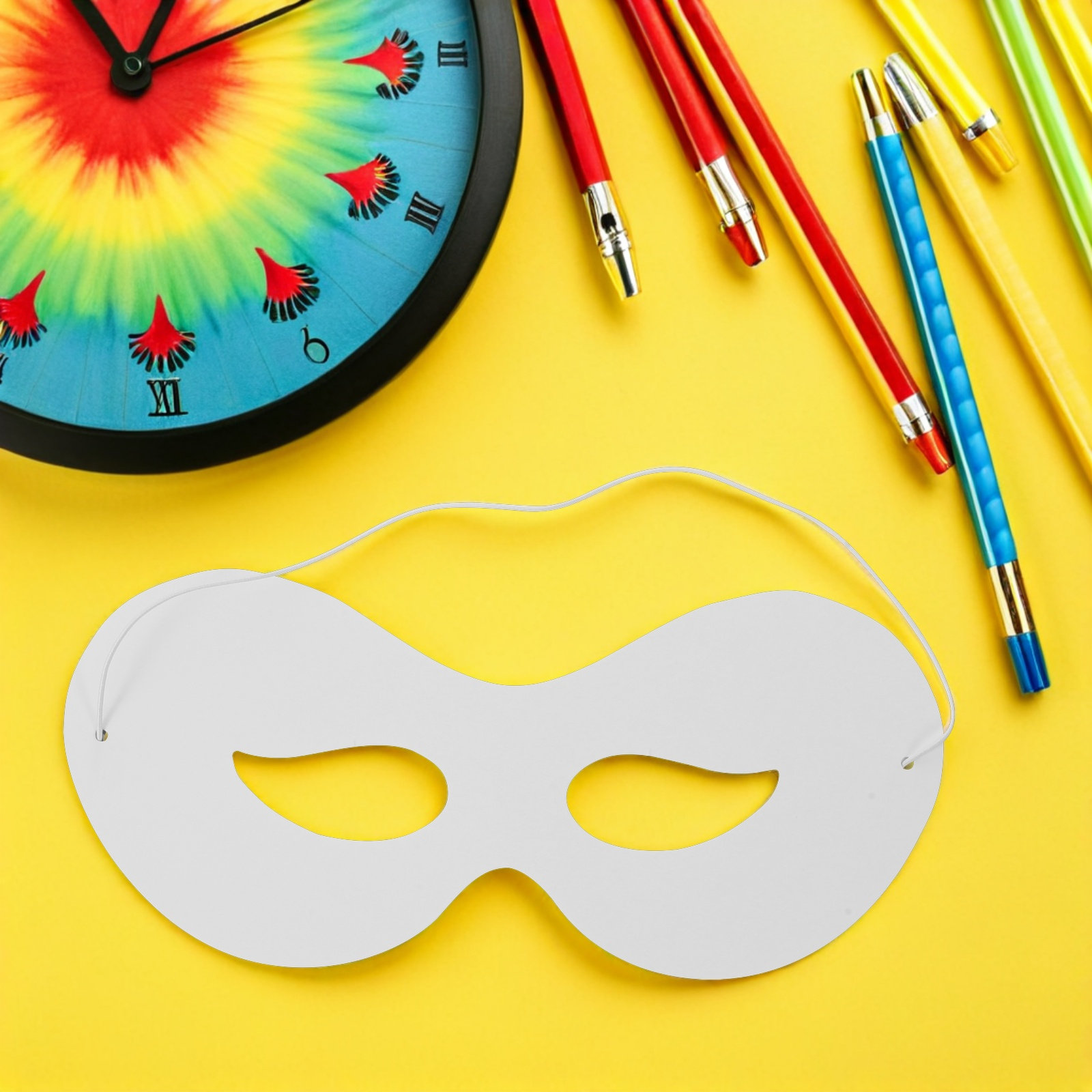 40Pcs Topeng Kertas Putih untu - Kids Face Mask ulasan dan harga
