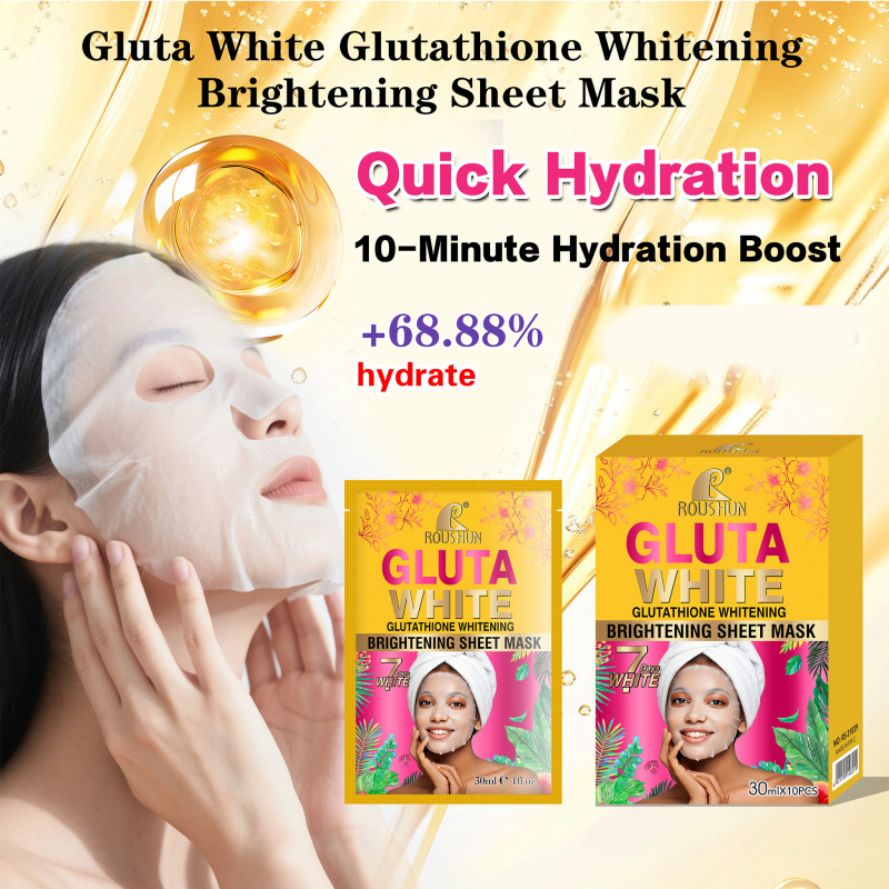 Masker Wajah Gluta White Peraw - Face Mask Storage Box ulasan dan harga