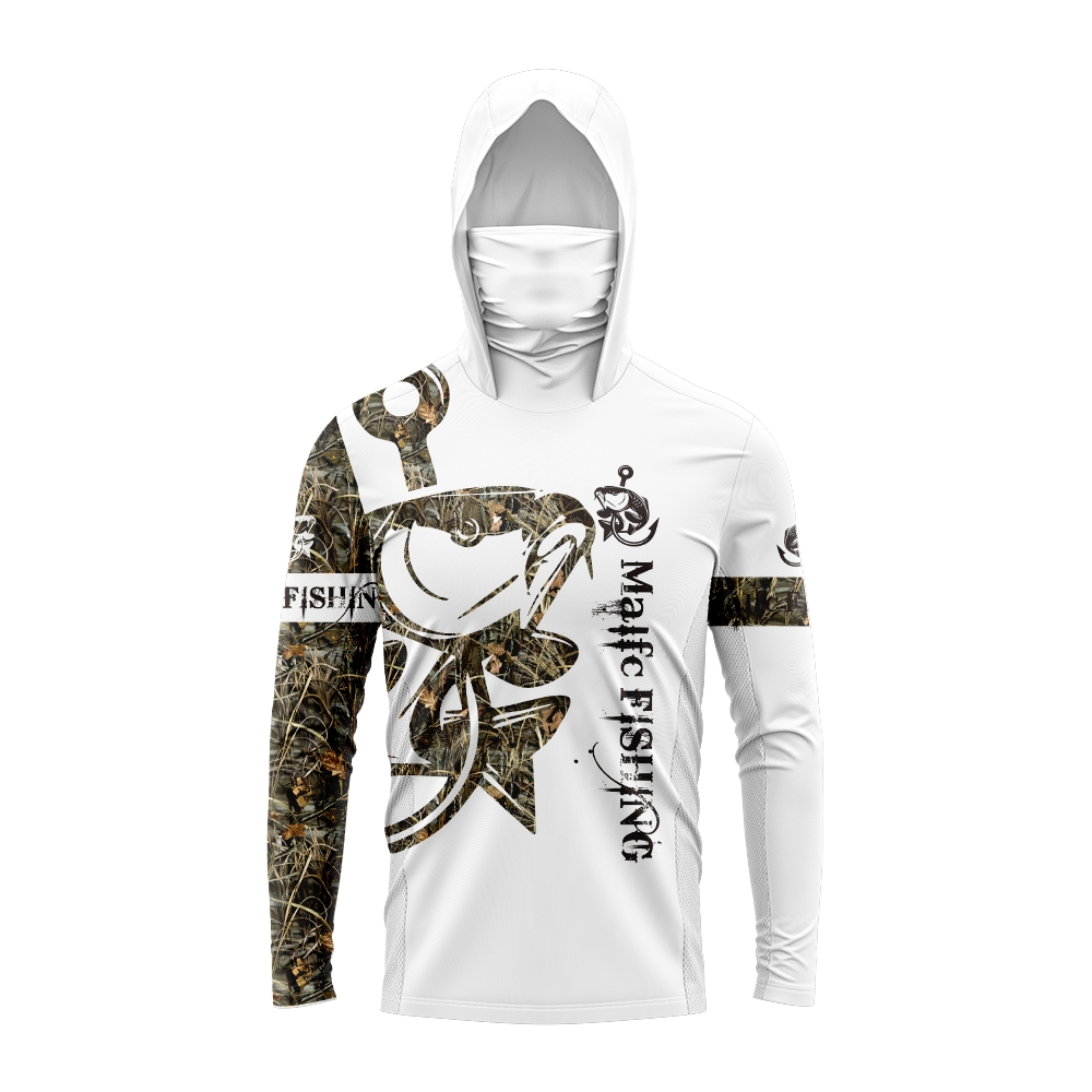 Hoodie Pria Motif Ikan Bass un - Sports Mask Breathable ulasan dan harga