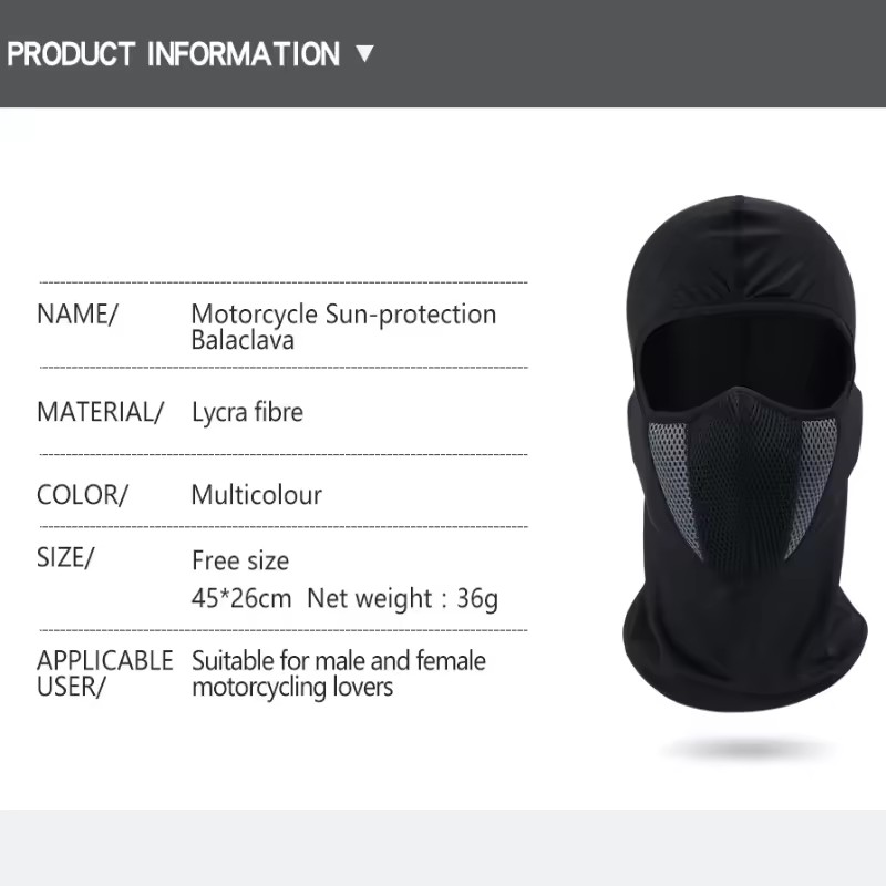 Penutup Kepala Sepeda Anti Ang - Sports Mask Breathable ulasan dan harga