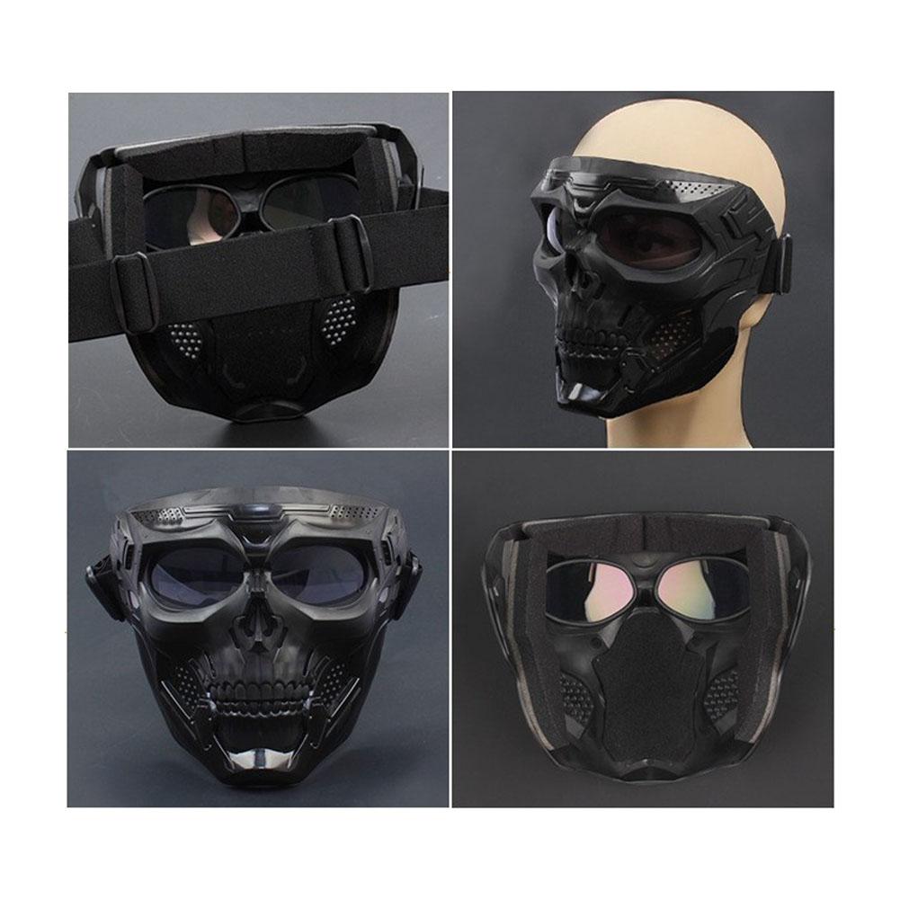 Masker Wajah tengkorak berkend - Mask Lanyard Adjustable ulasan dan harga
