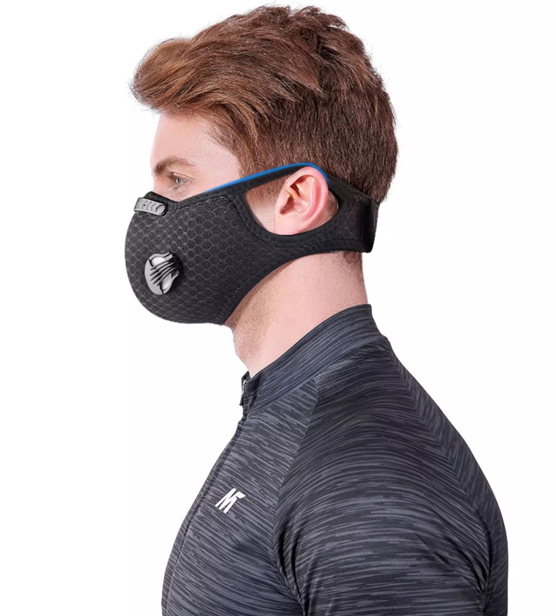 Masker bersepeda dapat dicuci  - Dust Mask Construction ulasan dan harga