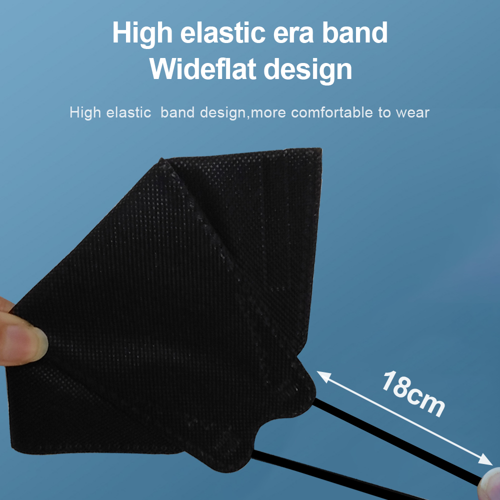 Masker KN95 FFP2 Bentuk Ikan D - Disposable Surgical Mask ulasan dan harga