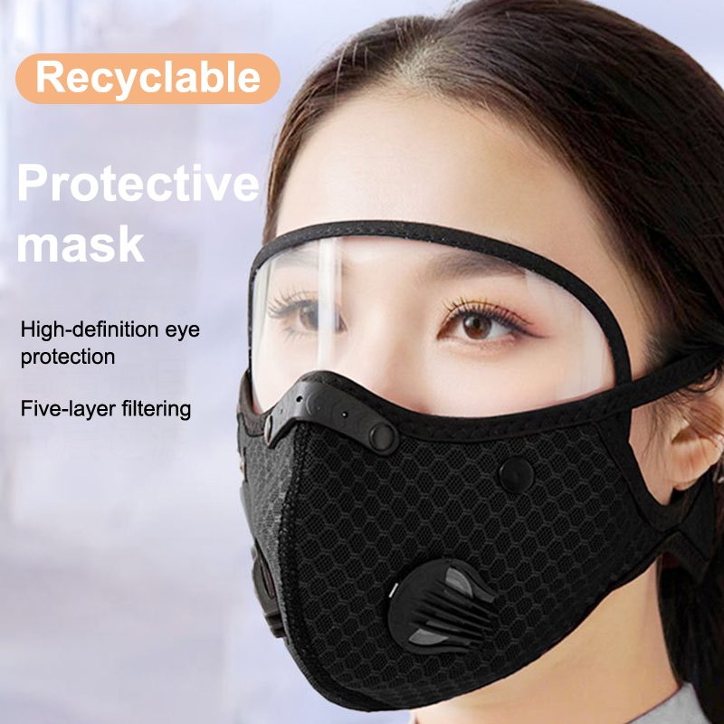 Masker Wajah Bersepeda Baru de - Dust Mask Construction ulasan dan harga