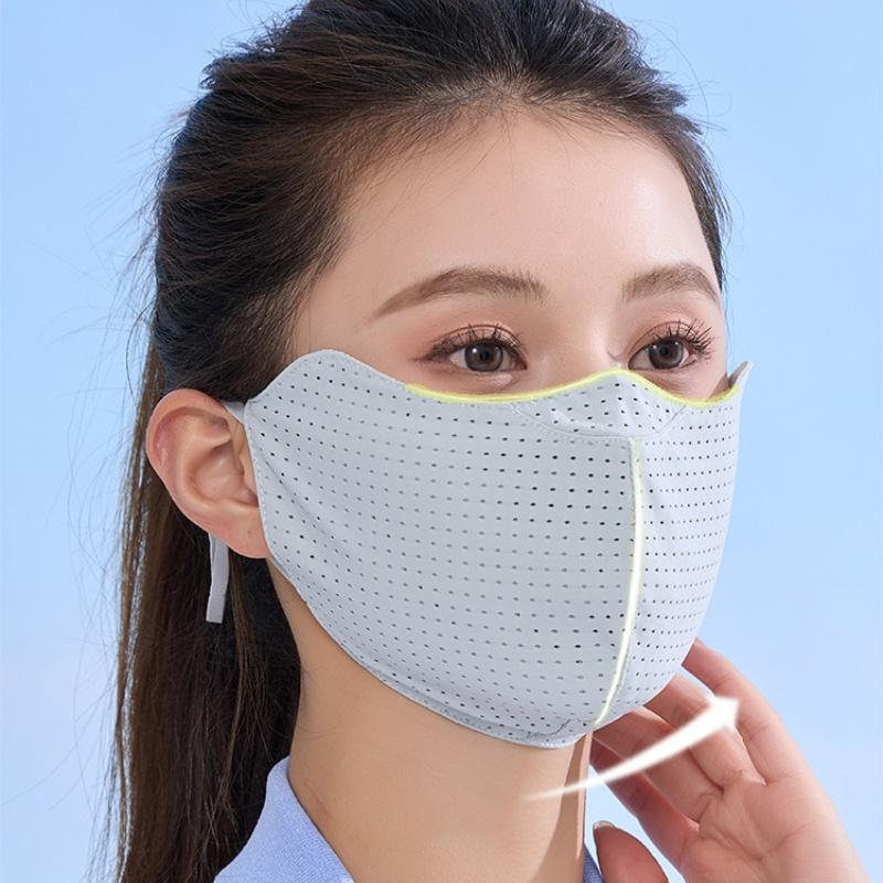Masker Sutra Es Pelindung UV,  - Sports Mask Breathable ulasan dan harga
