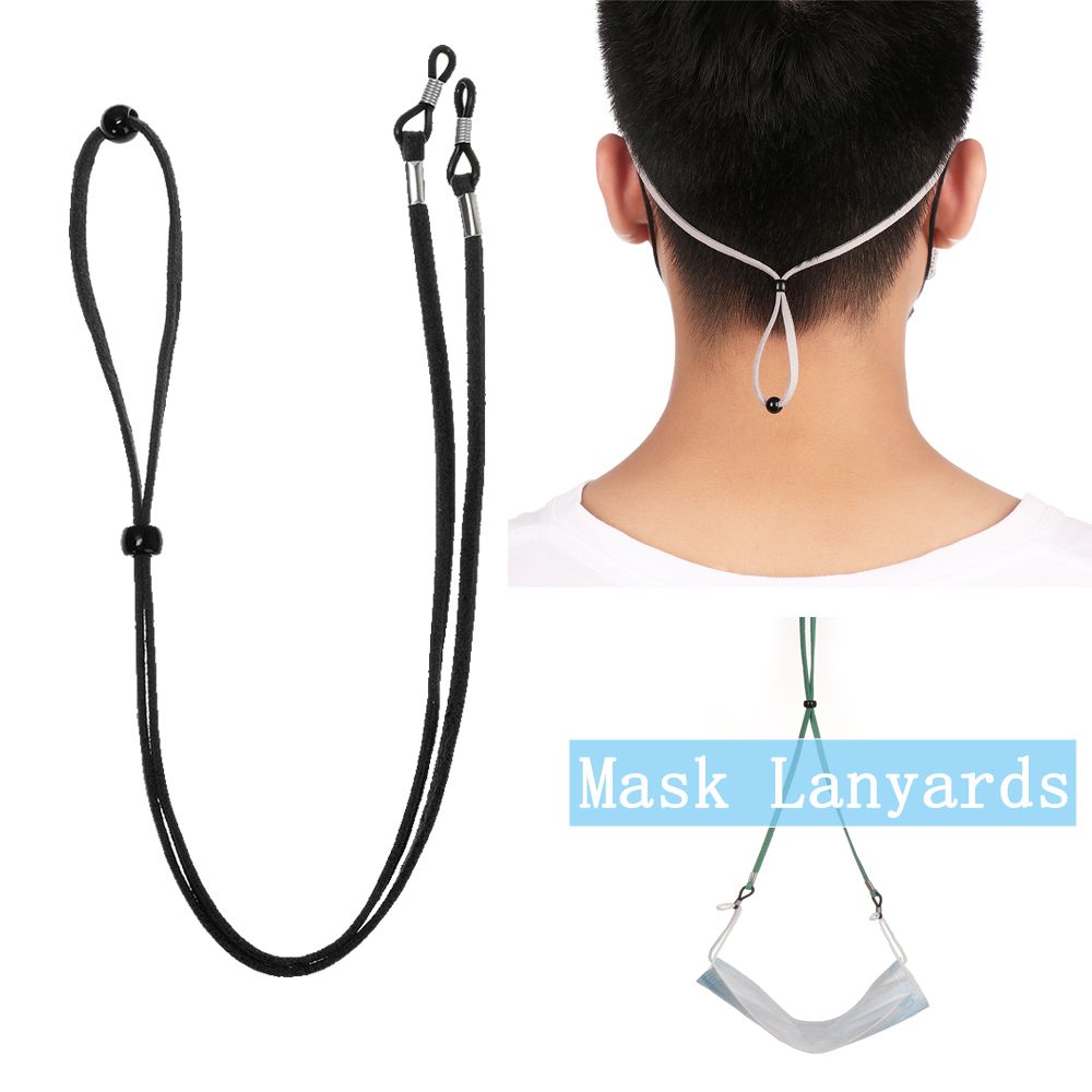 Tali Masker Kulit Anti-Selip y - Mask Lanyard Adjustable ulasan dan harga