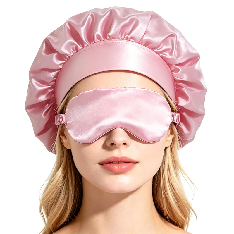    Set Masker Tidur Satin Bon - Mask Lanyard Adjustable ulasan dan harga