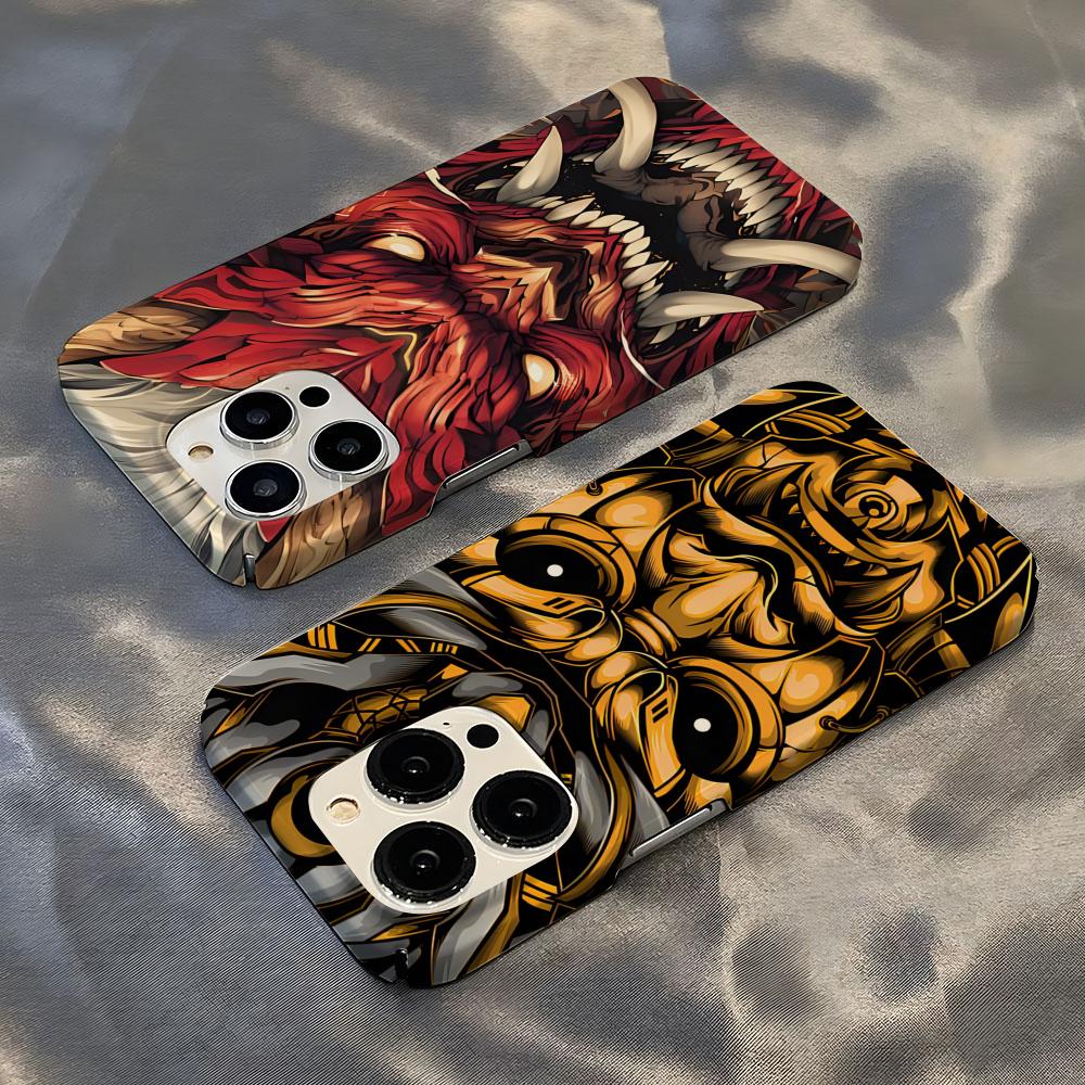 Casing Ponsel Topeng Oni Samur - Mask Case Hard Shell ulasan dan harga