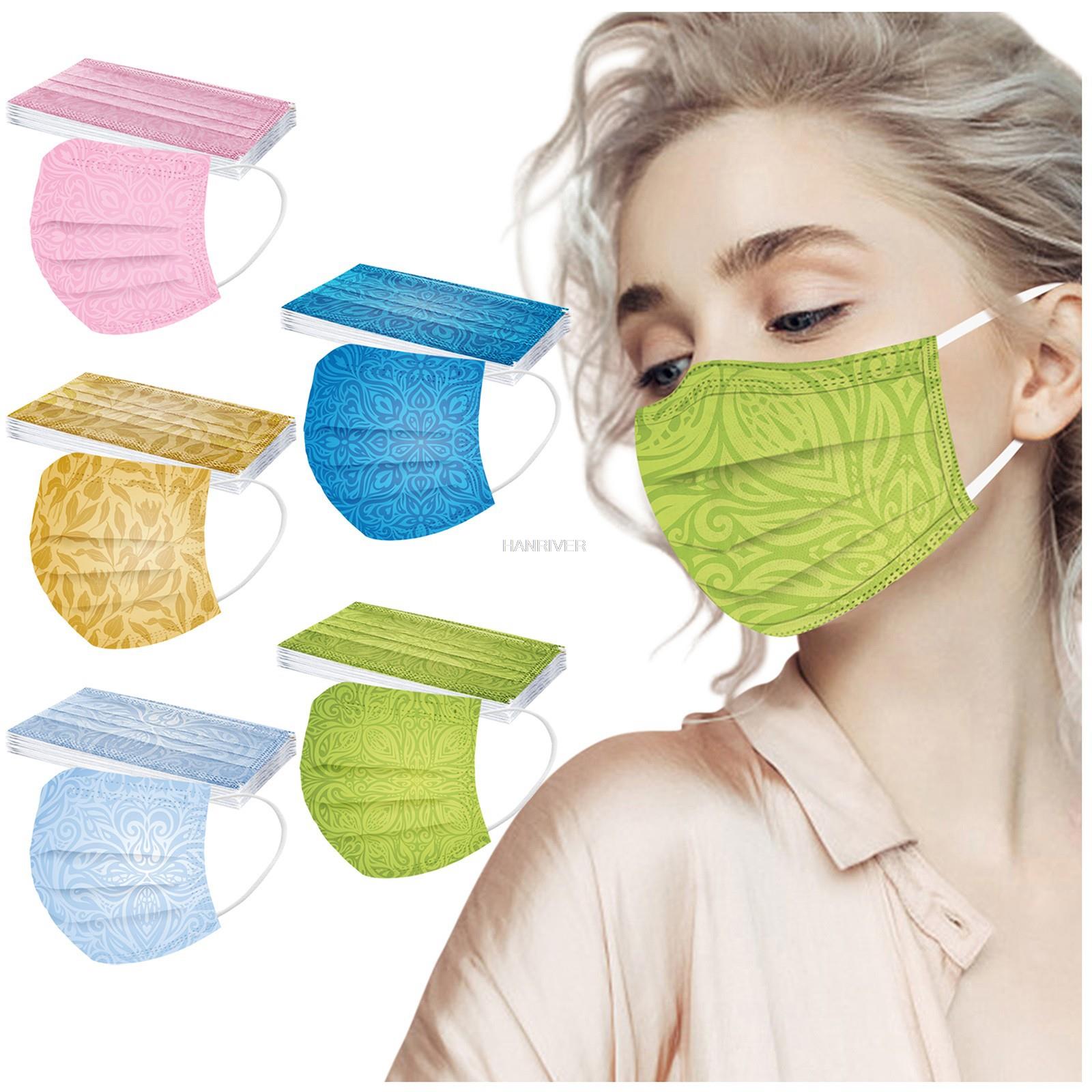 50 buah pak tiga lapisan melel - Disposable Surgical Mask ulasan dan harga
