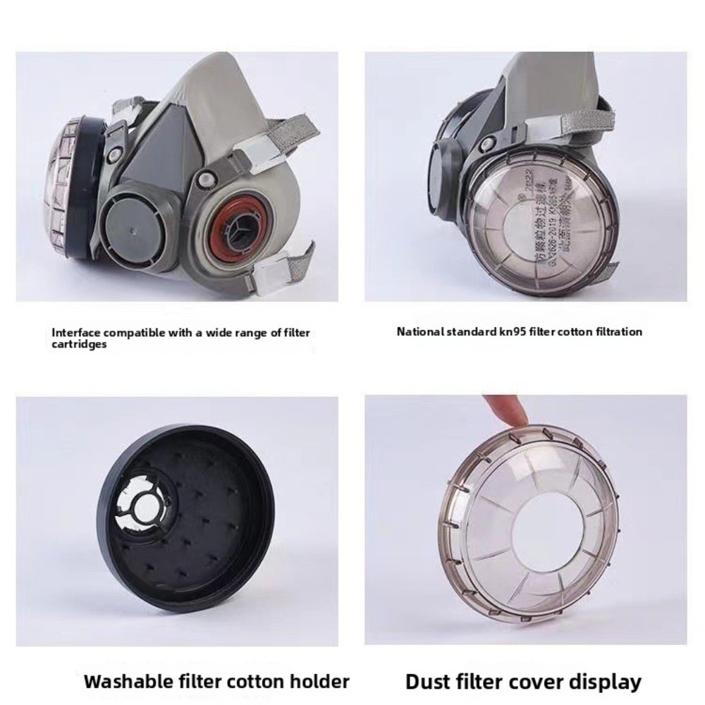 6200 Respirator Setengah Wajah - Respirator Half Face ulasan dan harga