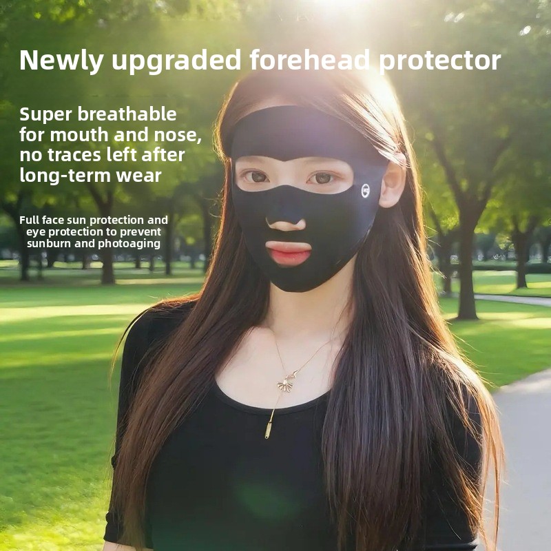 Masker Tabir Surya Wajah Penuh - Sports Mask Breathable ulasan dan harga