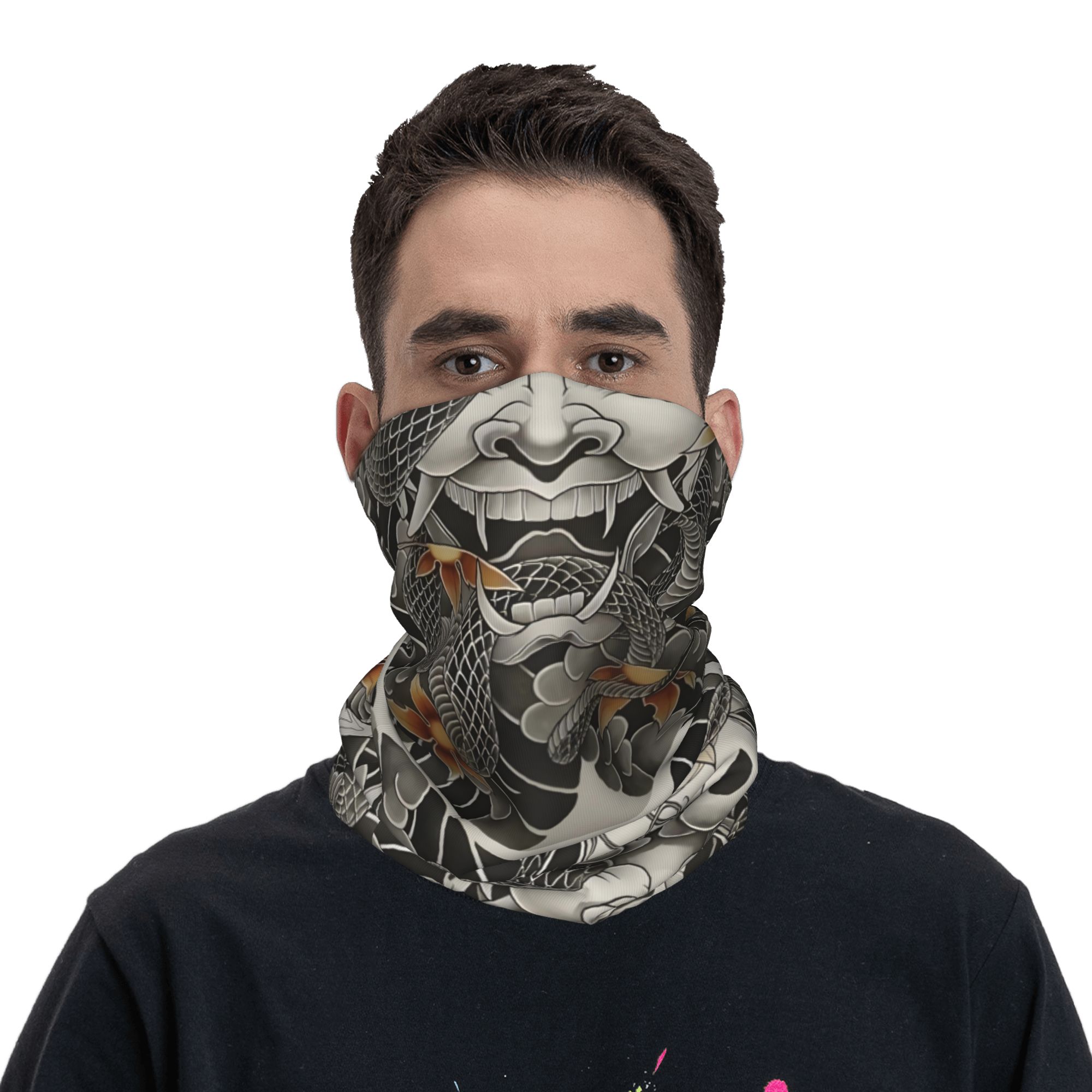 Bandana Penutup Leher Samurai  - Neck Gaiter Face Cover ulasan dan harga