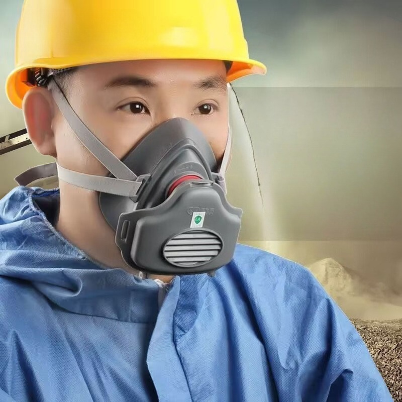 Masker Karet Pengaman Kerja Ru - Kn95 Respirator Mask ulasan dan harga
