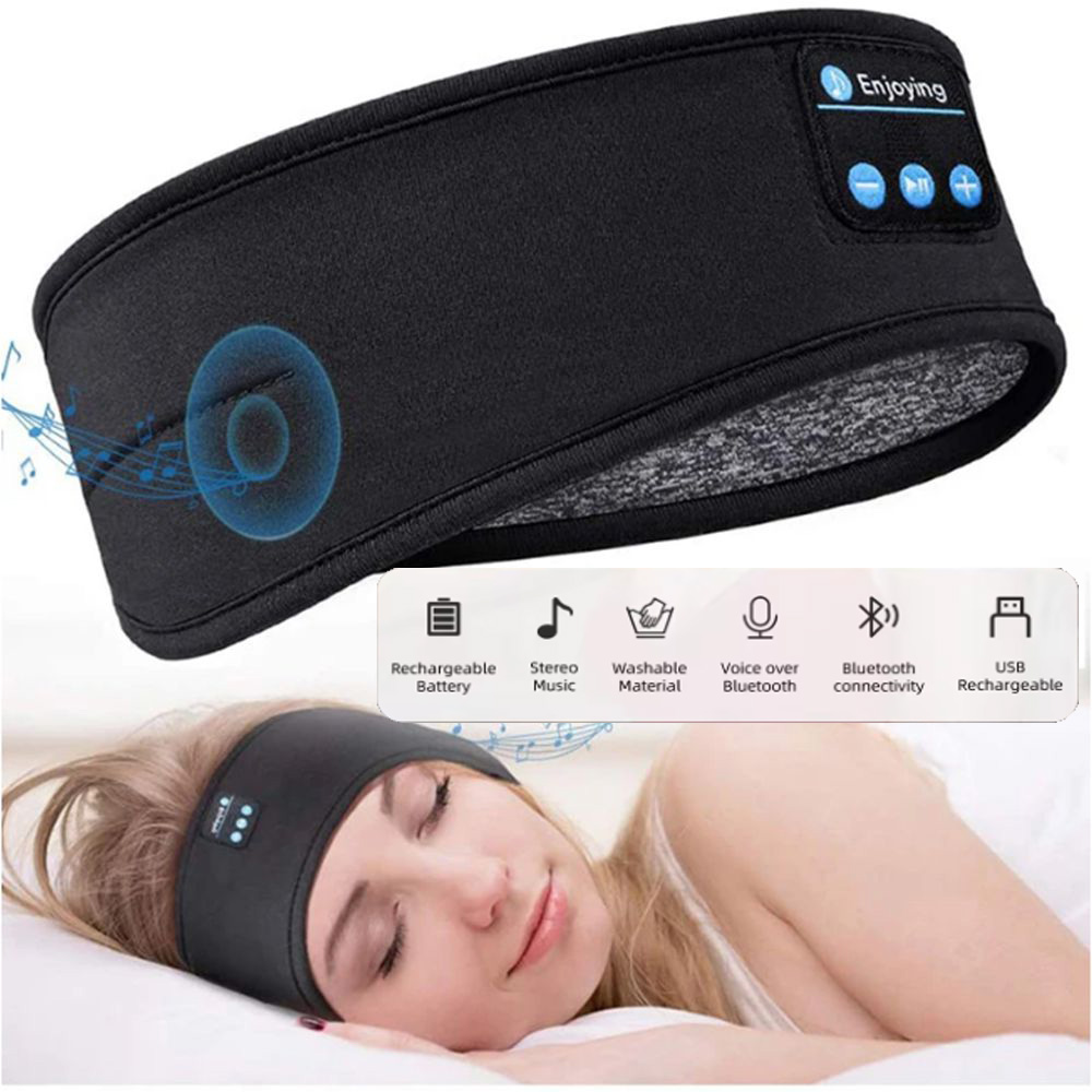 Ikat Kepala Tidur Bluetooth Ni - Mask Lanyard Adjustable ulasan dan harga
